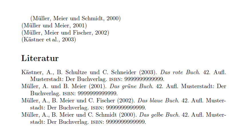 das leider "falsche" Ergebnis