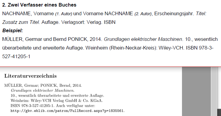Beispielbild mit Wunsch- und Ist-Darstellung