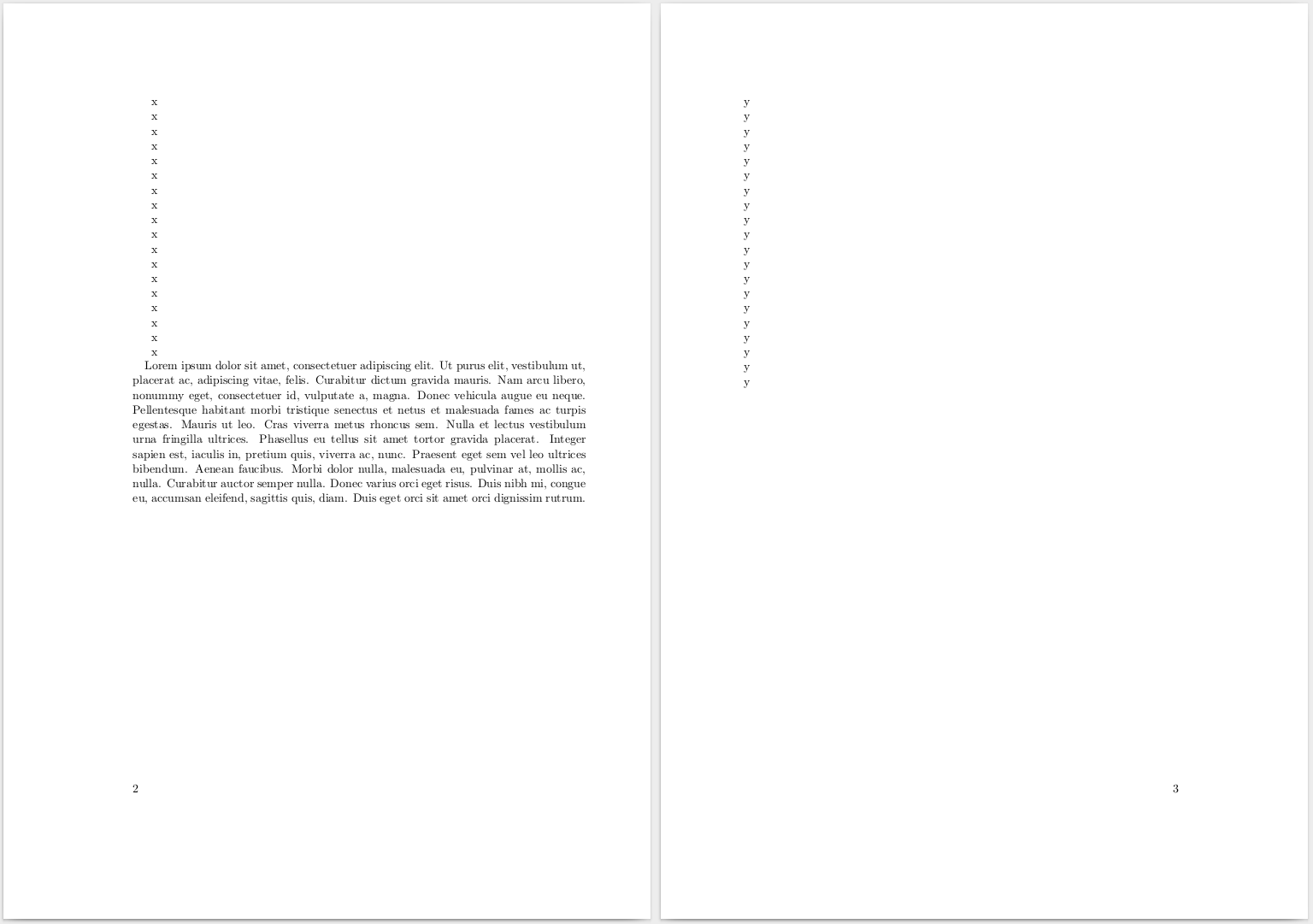 Seiten 2 und 3 des mit pdflatex Version 3.14159265-2.6-1.40.16 generierten PDFs.
