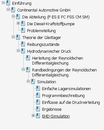 Screenshot des bookmark
