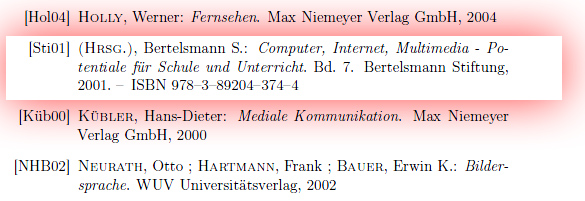 Falscher Eintrag durch &amp;quot;Herausgeber&amp;quot;